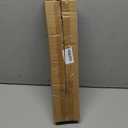 Black Double Curtain Rod 32 to 58 Inches, Blackout Wrap Around Curtain Rod for Windows, 6/8 Inch Room Darkening Telescoping Double Drapery Rod, Easy Install for Rentals & Apartments