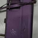 Wallet Case Compatible with iPhone 15 Pro Max RFID Blocking 10-Card Holder Soft PU Leather Magnetic Snap Shoulder Strap Zipper Pocket Phone Case Fit for iPhone 15 Pro Max 6.7" - Purple