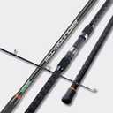 LITTMA All Rounder Graphite Composite Surf Fishing Rod - Lightweight and Durable 2-Piece Design - Ergonomic M/MH Spinning and Casting Rod for Saltwater Fishing Adventures