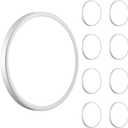 MODERN 28W 3200lm LED Flush Mount Ceiling Light, Super Slim 12 inch LED Ceiling Light, 5000K Daylight LED Ceiling Light for Bedroom, Living Room, Dining Room,Garage and Office (5000K-8 Pack(White))