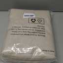 BGment Long Linen Curtains 102 Inch Length for Living Room, Oatmeal Window Drapes for Bedroom Farmhosue Decor with Rod Pocket Leightweight Rustic Country Textured, 2 Panels Set, Each 52 Inch Wide