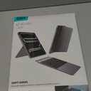 ESR for iPad Air 13" (M3/M2) 2025/2024 Case with Keyboard, Magnetic Detachable Keyboard, Portrait/Landscape Modes, Large Click-Anywhere Trackpad, Backlit Keys, Shift Series, Dark Gray