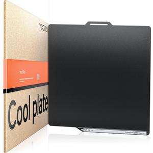 YOOPAI Cold Low Temperature Build Plate for Bambu Lab, 257x257mm Double Sided Room Temperature Print, Cold 3D Printer Bed Platforms for Bambulab A1/ X1C/ P1P/ P1S/ X1E 3D Printers