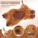 25" | 4.5 Pounds Highland Cow Weighted Stuffed Animals for Kid Adult, Microwavable Stuffed Animal Unscented, Cute Coolable Heatable Weighted Plush Warm Gifts for Christmas Birthday, Large Highland Cow