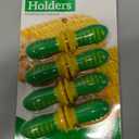 Everyday Culinary Fresh 8 Jumbo Corn Cob Holders - Stainless Steel Prongs