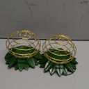 2 Pack Outdoor Solar Hanging Lantern Lights - 60LED Waterproof Solar Pineapple Light Outdoor for Garden,Yard Porch Lawn Backyard Landscape Pathway Patio Outside Gardening