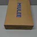 MIULEE 100% Blackout Linen Textured Curtains for Bedroom Solid Thermal Insulated Copper Brown Grommet Room Darkening Curtains & Drapes Luxury Decor for Living Room Nursery 52 x 84 Inch (2 Panels)