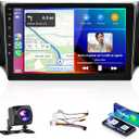 Hi-Fi Android Car Stereo with Wireless Carplay Android Auto for Nissan Sentra Sylphy B17 2013 2014 2015 2016 2017,Podofo 10.1inch Touchscreen Bluetooth Radio with GPS WiFi FM/RDS Backup Camera