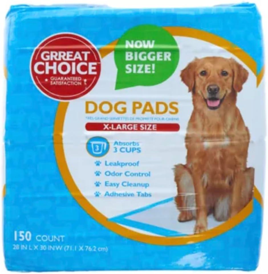 Grreat Choice X-Large Dog Pads - 150 Count