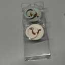 BIBS Pacifiers - Set of 2 | Colour Pacifier with Anatomical Nipple | BPA-Free Natural Rubber | Made in Denmark |Ivory/Sage/Petrol, 6-18 Months
