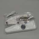 Handheld Sewing Machine for Beginners, Portable Mini Sewing Machine with Two Speed Modes, Easy to Operate and Fast Stitch Suitable for Clothes, Fabrics and Quick Home Repairs (White)