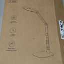 LED Desk Lamp for Home Office, Eye-Caring Diffused Desk Light, 3 Color Temperature 10 Brightness Computer Light, Dimmable Desk Light with Memory & Timer Func, Metal Swing Arm Table Lamp