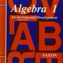 Saxon Algebra 1 Tests and Answer Key Third Edition