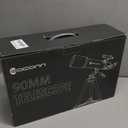 Telescope for Adults, 90mm Aperture 600mm Refractor Telescope for Kids and Beginners, Telescopes for Adults Astronomy with Handbag and Phone Adapter