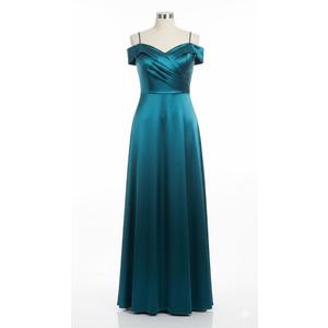 Blue dress style 10219 color teal brand morganco size 11