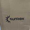 SUNROX DryFast Foam Outdoor Patio Chair Cushions with DryMesh Drainage, All-Weather FadeShield Water Resistant Patio Furniture Cushions 24"x24"x4", 4 Pack Husk Birch