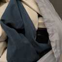 VOSSER Queen Air Mattress with Built-in Pump,18''Fast & Easy Inflation/Deflation Inflatable Mattress, Foldable Blow Up Mattress with Storage Bag, Inflatable Bed for Home, Camping & Guests (Navy Blue)