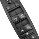 Power Window Switch Driver Side Compatible with Dodge Charger 15-19 for Jeep Grand Cherokee 11-23 for Chrysler 200/300/Pacifica15-19 for Ram 19-24 Front Left Switch Replace 68590594AA