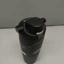 Owala FreeSip Sway Insulated Stainless Steel Water Bottle with Two-Way Spout, Built-In Straw and Bucket Handle, Made for Travel, School, and Sports, 30oz, BPA Free, Leak Proof, Very, Very Dark