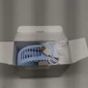 Gaiatop Mini Portable Stroller Fan, Battery Operated Small Clip on, Detachable 3 Speed Rechargeable, 360 Rotate Flexible Tripod Better Cooling for Car Seat Crib Treadmill Travel Blue