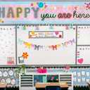Teacher Created Resources Cool for School Composition Alphabet Bulletin Board (TCR9306)