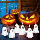 2 x 12PCS Novelty Candles, Halloween Ghost Candles, Christmas Gifts for Birthday Party, Home Decoration