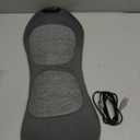 3 in 1 Electric Lumbar Support Pillow with Adjustable Height for Bed and Chair, Back Massager with Heat, Back Massager for Pain Relief Deep Tissue, Electric Lumbar Pillow with Heat Vibration Traction