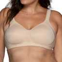 Vanity Fair Women's Medium Impact Sports Bras for Women, Breathable, Moisture Wicking, Padded Cups 
 (42D)