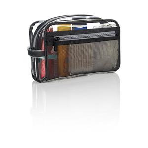 Conair Travel Toiletry Bag for Women and Men, Clear Bag by Travel Smart
