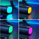 Sound Bar for Smart TV, 100W Sound Bar with 3 Dynamic RGB Lights,Bluetooth 5.3, ARC/Opt/AUX Connect, Dynamic Volume 3 Equalizer Modes,2 in 1 Detachable Soundbar for TV/PC/Gaming/Projectors