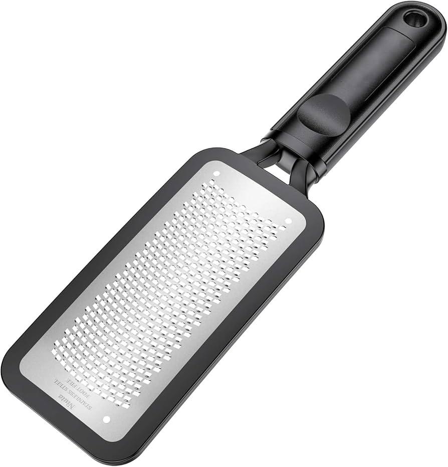 Colossal Foot Rasp and Callus Remover - Professional Pedicure Tool for Smooth & Soft Feet - Wet & Dry Use - Surgical Grade Stainless Steel