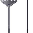 2 Piece Pizza Peel Set, 14 Inch Perforated Aluminum Pizza Peel with Long Handle, 9 Inch Round Turning Pizza Peel, Pizza Oven Utensil Kit for Homemade Pizza