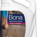 Bona Hardwood Floor Cleaner Refill - 128 fl oz - Unscented - Refill for Bona Spray Mops and Spray Bottles - Residue-Free Floor Cleaning Solution for Wood Floors