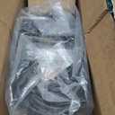 50 FT 12/3 Extension Cord Heavy Duty Black 3-Outlet Indoor/Outdoor SJTW Lighted 12-Gauge Grounded Power Cable,12AWG 15 Amp, 1875 WattsUL ListedSafety