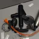 Stainless Steel Toilet Plunger Kits,Air Drain Blaster Gun Plunger High Pressure with 5 Heads,Dashboard Barometer,Sewer Toilet Kitchen Sink For Clogged Toilet Kitchen Bathroom Tubs