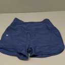 G Gradual Women's 3" High Waisted Swim Board Shorts with Pockets Quick Dry Swimsuit Bottoms Bathing Suit for Women with Liner (Medium, Dark Blue)