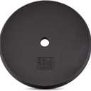 Yes4All Standard 1 Inch Cast Iron Weight Plate - Ideal for Strength Training - 25LB - Single