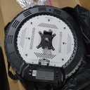 JIYANG Portable Photo Booth Compatible with Any Ipad,Photo Booth Stand Shell with ChackTok PhotoBooth VIP Member and Flight Case,Free Custom Logo,Perfect for Parties,Wedding and Events(White)