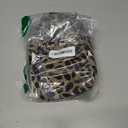 Lepunuo Womens Summer Tops Cap Sleeve Textured Dressy V Neck Shirts 2025 Work Office Blouses Business Casual Outfits (Large, Leopard Dark Khaki)