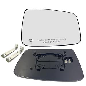 Ram Passenger Right Side Heated Mirror Glass Compatible with 2009-2018 Dodge Ram 1500 2500 Right Power Heated Convex Mirror Glass 68050298AA, 68079362AA