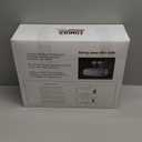 Fireproof Document Box with Combination Lock, Fireproof Water Resistant Hard Case Safe Box for Important Documents Certificates Laptop Passports (Black)