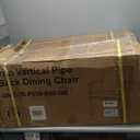 35QT Side-Press Mop Bucket and Wringer Combo on Wheels, Yellow,Including One Heavy Duty Industrial Mop and One Set Large Rubber Cleaning Gloves