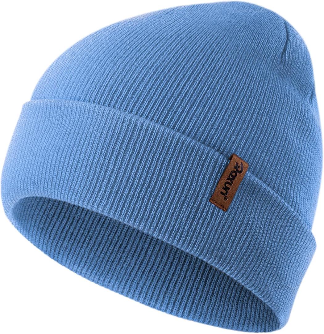 ROXUN Beanie for Men/Women Winter Hat Knit Cuffed Soft Warm Unisex Skull Stocking Cap