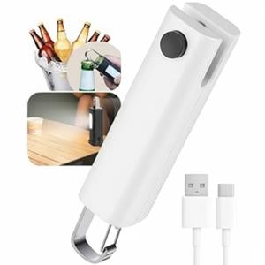 4 in 1 Mini Bag Sealer, Bag Sealer Heat Seal with Cutter, USB C Rechargeable Chip Bag Sealer Heat Seal,Black