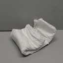 UGASA Christmas Tree Pillow Covers 18x18 Inch Set of 2 Soft Plush Faux Fur Luxury Embroidery Decoration Pillowcases for Couch Sofa Holiday Festivals Winter Xmas Gift, Cream White & Red