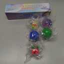 5PACK Stress Balls for Adults Size 2.36 inches, Squishy Balls for Adults Stress Relief, Squishies Ball Sticky Balls, Squeeze Balls Colorful Balls