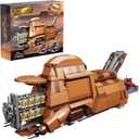 Battle Trade Federation Droid Ship Multi Troop Transport Building Kit, Battle Soldiers Troop Carrier with 2 Droidekas & 8 Machine GunBuilidng Toy for Kids Ages 12+(1286 Pieces)