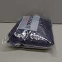 Homiest Fleece Throw, Soft & Cozy Flannel Blanket with Fringe, Lightweight Decorative Throw for Sofa, Bed, Chair - All Season (Navy Blue, 50 x 60 Inch)