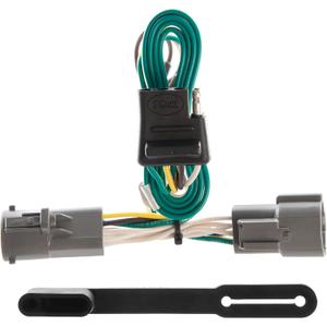 CURT 55316 Vehicle-Side Custom 4-Pin Trailer Wiring Harness for Select Ford F-Series, Cab and Chassis Pickup Trucks