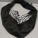 Dog Carrier Sling - Reversible Puppy Carrier Purse with Storage Pocket, Hand-Free Dog Sling Carrier for Carry Small Dogs and Cats, Travel Safety Harness, Dog and Cat Harness(Black)